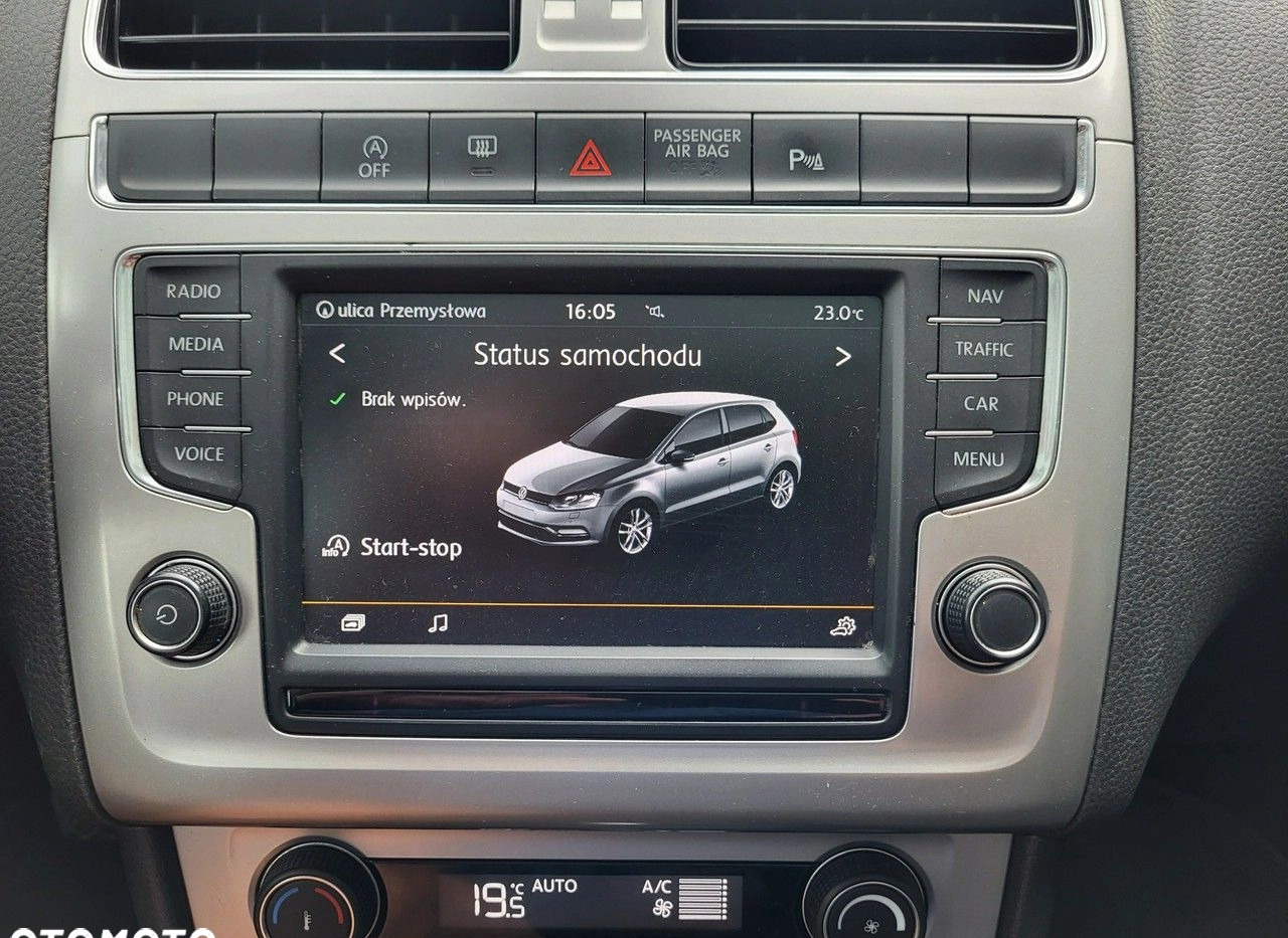 Volkswagen Polo cena 41700 przebieg: 107668, rok produkcji 2015 z Sopot małe 781